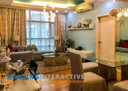 fully furnished 1-bedroom unit with parking for sale in the residences at greenbelt