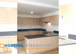 semi furnished 3-bedroom unit with balcony for rent in two serendra