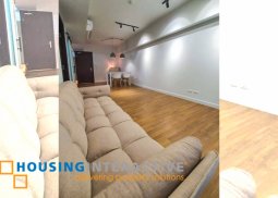 fully furnished 1-bedroom unit with parking for rent in verve residences