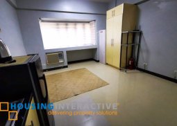 semi furnished studio unit for sale at morgan suites executive residences