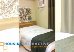 a fully furnished 1 studio unit for sale in salcedo square