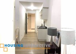 a semi-furnished studio unit for sale in vista 309 katipunan