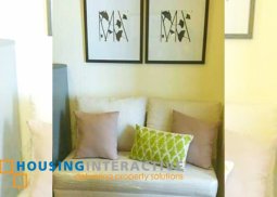 a fully furnished 1 bedroom unit for sale in laureano di trevi towers