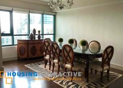 fully furnished 3-bedroom unit with balconies & parking for sale in edades