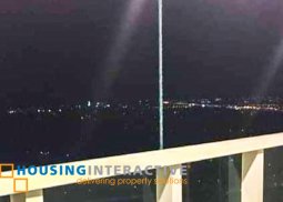 fully furnished 2-bedroom unit with balcony & parking for sale/rent in park terraces