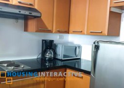 fully furnished 1 bedroom unit - for rent in  mondrian residences