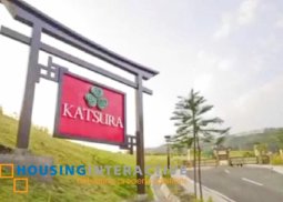 for sale lot at katsura tagaytay highlands