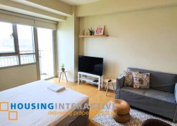 fully furnished- studio unit for sale in pasig