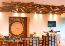 a semi-furnished 3 bedroom unit for rent in rizal tower