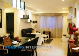 fully furnished 3br condo unit for rent at the south of market bgc
