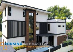 brand new 3-storey, 3-bedroom house with roofdeck & pool for sale in tagaytay farm hills subdivision