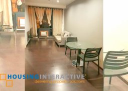 a fully furnished 1 bedroom unit for rent in gramercy residences