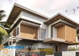 grand 2-storey, 5-bedroom house with parking for sale in loyola grand villas