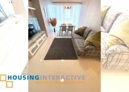 fully furnished 2-bedroom unit with parking for rent in uptown parksuites