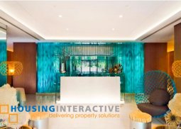 fully furnished 1br unit for rent at salcedo square