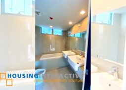 bare 2-bedroom unit with balcony for rent in uptown parksuites