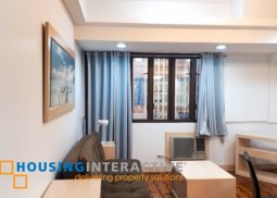 fully furnished 1 bedroom unit with 1 parking- for sale in prince plaza ii