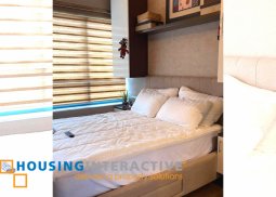 fully furnished 1-bedroom unit with balcony & parking for sale/rent in edades