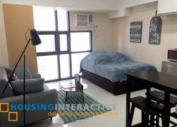 fully furnished studio unit - for rent in viceroy residences