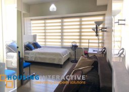 a fancy studio type condominium in the heart of makati