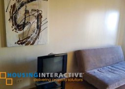 fully furnished studio unit for sale in grand soho makati