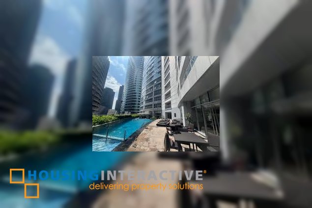 a fully furnished 1 bedroom unit for sale in one central