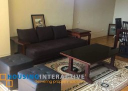 fully furnished 2-bedroom unit with parking for rent in one mckinley place
