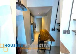 fully furnished 1-bedroom unit with balcony for rent in jazz residences