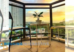 a fully furnished 1 bedroom unit for rent in radiance manila bay