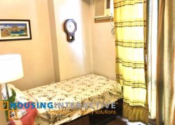 fully furnished 2 bedroom unit for rent in flair towers