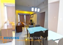 a fully furnished 2 bedroom unit for rent in uptown ritz bgc