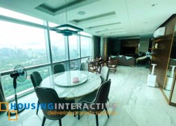 fully furnished 3-bedroom penthouse parking for sale in 8 forbestown road