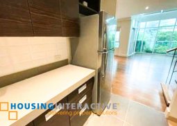 semi furnished 2-bedroom bi-level unit with parking for rent in edades