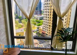 fully furnished 1-bedroom loft unit for sale in bellagio three