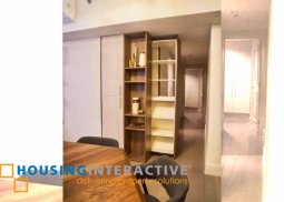 fully furnished 2-bedroom unit with balcony & parking for rent in proscenium at rockwell