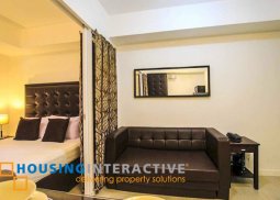 fully furnished 1br unit for sale in azure urban resort residences