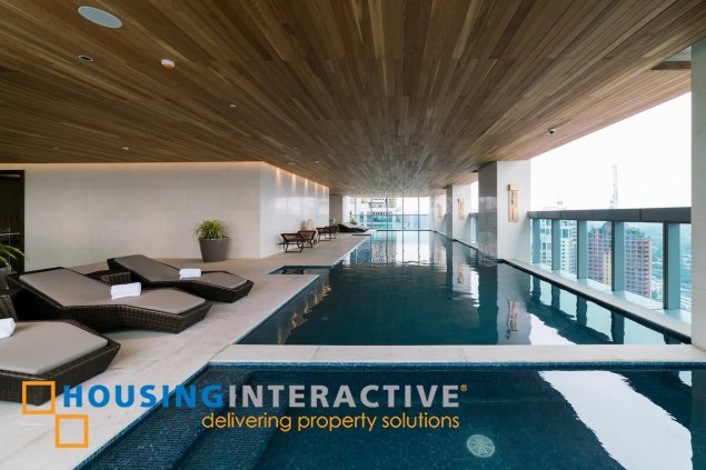 fully furnished studio unit for rent in trump tower