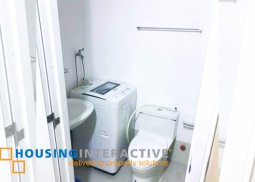 semi-furnished studio unit - for sale in sm light residences