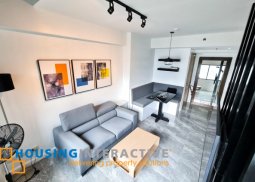 fully-furnished loft type 1 br for rent in mckinley park residences