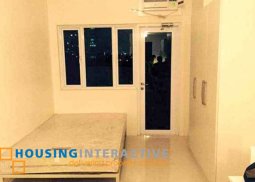 fully furnished studio unit for sale in princeton residences