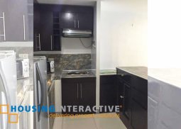 fully furnished studio unit with balcony for sale in fort palm spring