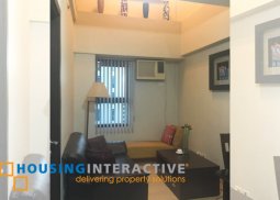 fully furnished 2-bedroom loft unit for sale/rent in fort residences