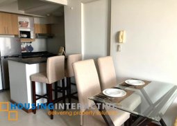 fully furnished 1 br unit for rent in the columns ayala