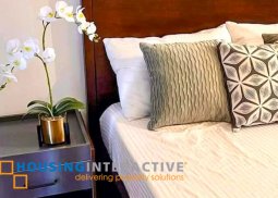 fully furnished studio unit for rent in verve residences