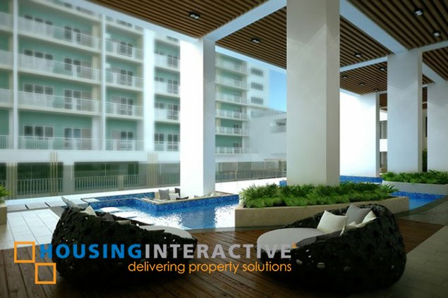 fully furnished studio unit for rent in verve residences