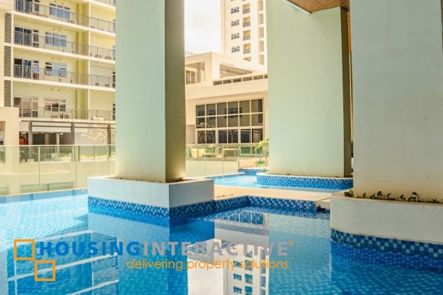 fully furnished studio unit for rent in verve residences