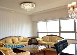 fully furnished 3 br unit -for rent in residences at greenbelt