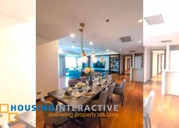 fully furnished 3-bedroom unit with balcony & parking for sale in horizon homes
