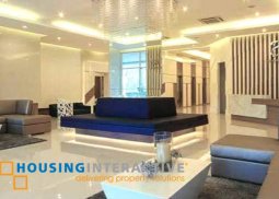 fully furnished 1-br unit for sale at blue residences