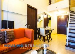 a fully furnished 2 bedroom unit for rent in the fort residences